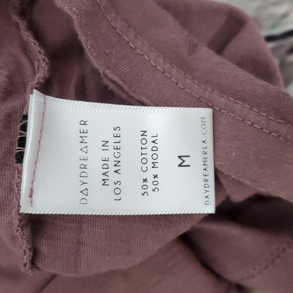 Daydreamer for Free People Distressed Cropped Pink Floyd Tour Shirt Size Medium - Picture 6 of 7